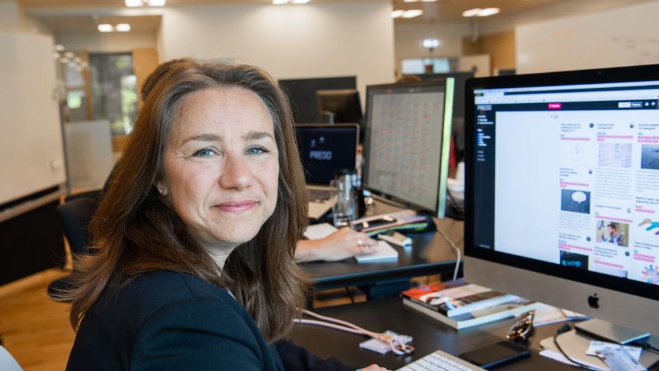 Maj-Britt Kjær Sørensen, der er kommerciel chef i Pre.do, råder virksomheder til at begynde i det små og efterhånden sætte tempoet op. Foto: Kim Dahl Hansen