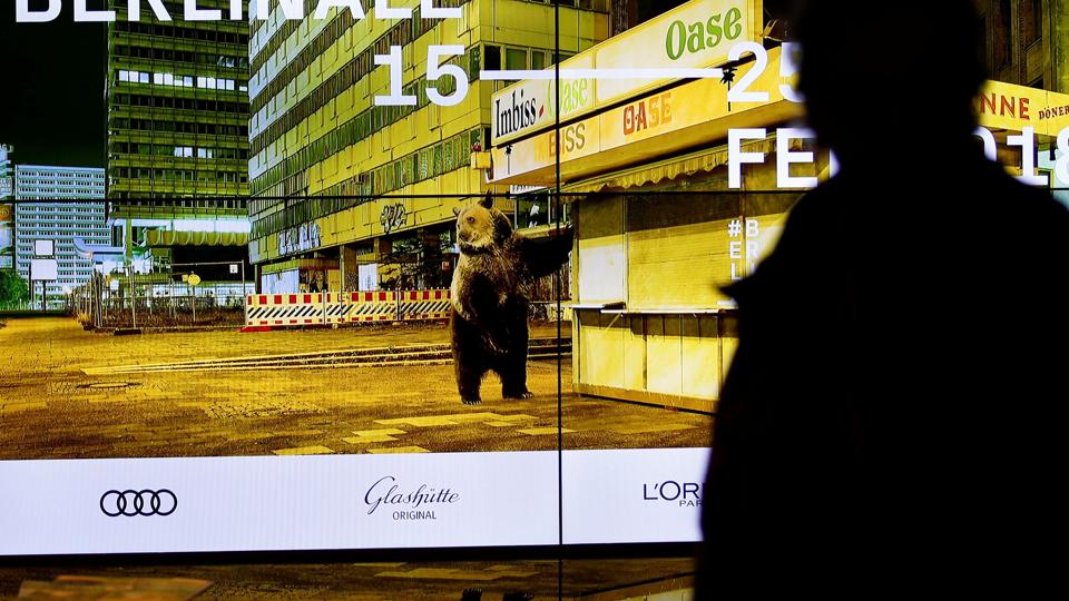 Hvert år vises 400 forskellige film på Berlinalen inklusiv omkring 100 kortfilm. Foto: Reuters/Axel Schmidt/arkiv