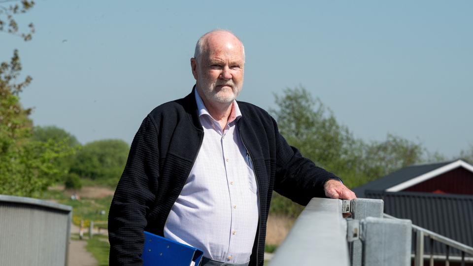 - Man risikerer at gøre mere skade end gavn ved at pumpe cement ind i sandpuden, mener Poul Christensen. Foto: Henrik Bo <i>Foto: Henrik Bo</i>