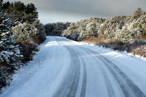 Pas på: Glatte veje i hele Nordjylland