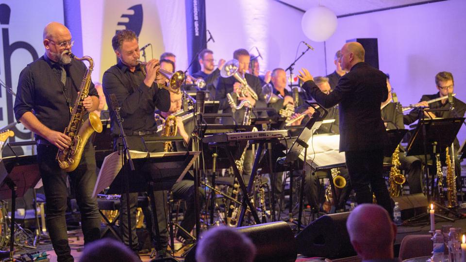 Tversted Jazzy Days fejrede 20 års jubilæum i 2018 blandt andet med besøg af DR Big Bandet. Arkivfoto: Peter Broen