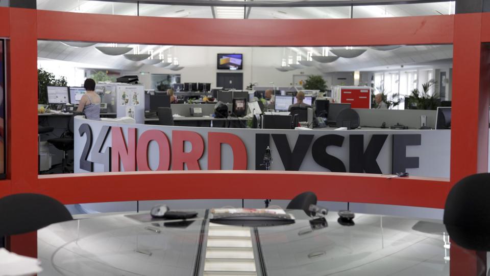 Efter 16 år med nordjyske tv-nyheder døgnet rundt, lukker tv-stationen 24Nordjyske 30. august. Arkivfoto: Martin Damgaard