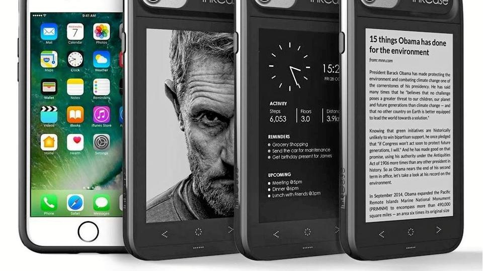 Hvis du er villig til at gøre din iPhone 7 en anelse tykkere, så få du din helt egen e-bogs læser. PR-foto
