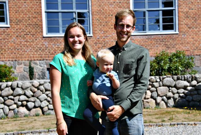 Søndag formiddag 12. august indsættes Morten Krogsgaard Holmriis officielt som præst, først i Astrup og i Rostrup kirker. Foto: Kurt Bering