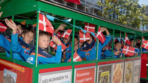 Så er Dana Cup startet. Foto: Henrik Louis