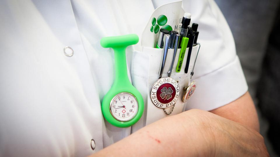 I de kommende dage afgøres der, hvilke funktioner der nedlægges. I alt nedlægger hospitalet 53 stillinger. Arkivfoto