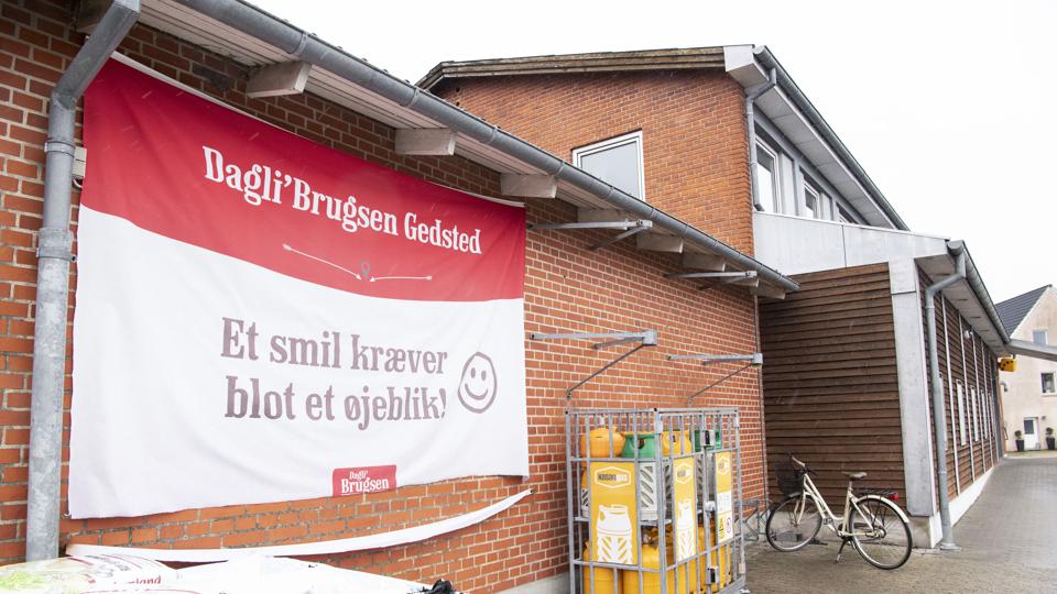 Brugsen i Gedsted genåbner sidst i den kommende uge.