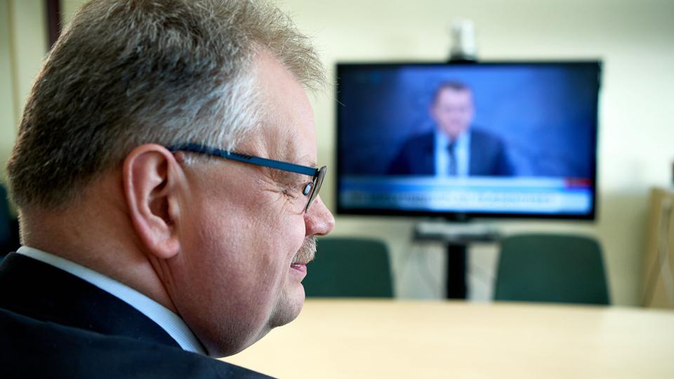 Mogens Christen Gade (V), borgmester i Jammerbugt Kommune og formand for de nordjyske kommuner, havde sat næsen op efter mere: Måske har vi ikke været gode nok til at lave lobbyarbejde, siger han. Foto: Henrik Bo <i>Foto: Henrik Bo</i>