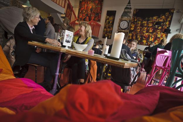 Hos Ulla Terkelsen kan du nyde deres kendte brunch imens du lytter til Jazz og blues i deres hyggelige lokaler. Arkivfoto: Martin Damgård