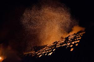 Brand i landejendom på Mors - stuehus stod ikke til at redde