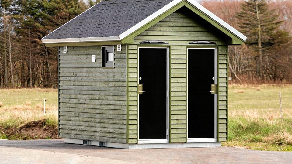 Hjørring Kommune har søgt om lov til at stille én toiletvogn mere op af denne type. Privatfoto