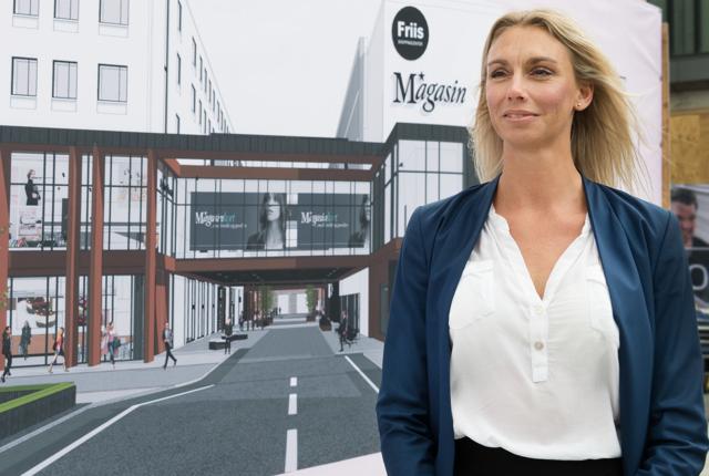 Tina Kallesøe Mikkelsen har store forventninger til åbningen af Magasin Aalborg i september.