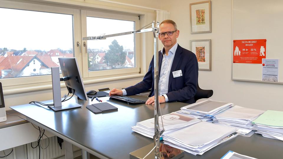 Lægefaglig direktør på Aalborg Universitetshospital Michael Braüner Schmidt Foto: Jesper Thomasen <i>Jesper Thomasen</i>