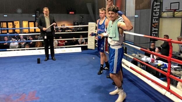 En Malik Jabr efter finalesejren. Foto: AK Jyden