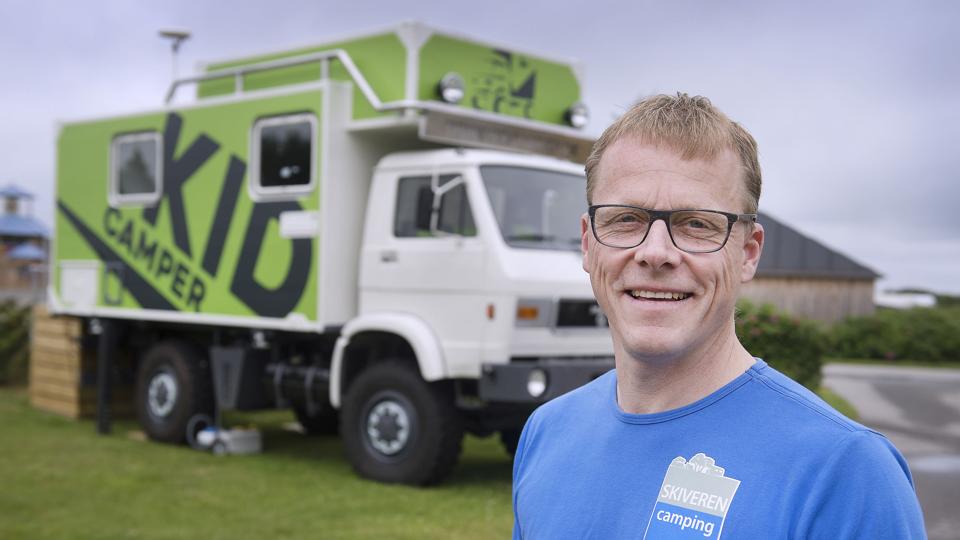 Bruno Rytter Skiveren driver Danmarks bedste campingplads. Arkivfoto: Hans Ravn