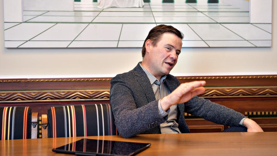 Borgmester Thomas Kastrup-Larsen (S) betegner økonomiaftalen mellem regeringen og KL som stram, og han ser flere konsekvenser for Aalborg Kommune. <i>Arkivfoto: Claus Søndberg</i>