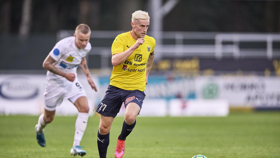 Mathias Haarup skifter til den bedste norske fodboldrække. Arkivfoto: Henrik Bo <i>Foto: Henrik Bo</i>