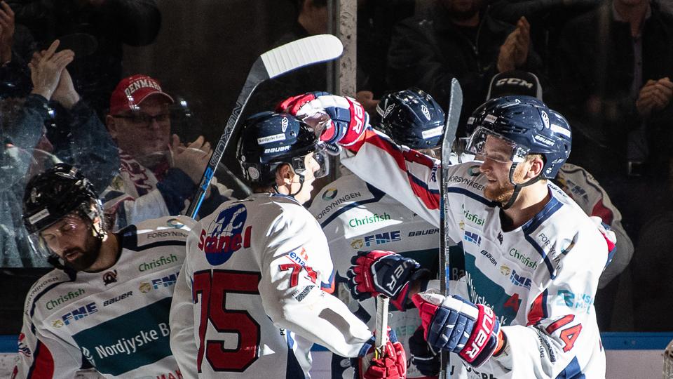 Frederikshavn White Hawks tog en flot udesejr i Herning. Arkivfoto: Peter Broen