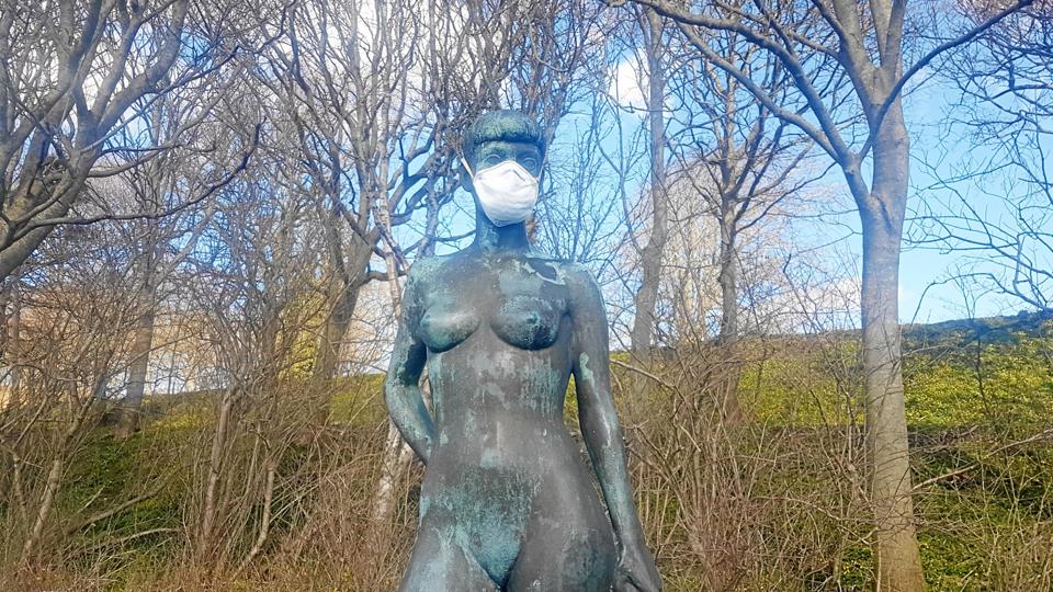Thisted-pigen tager ingen chancer. Foto: Lars Bang Bertelsen