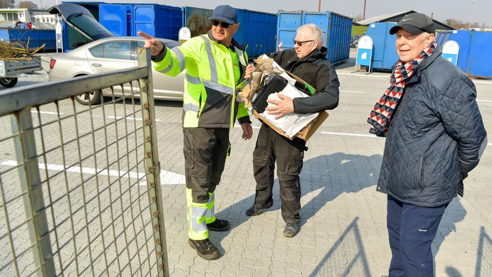 Efter at Kommunernes Landsforening og sundhedsmyndighederne har givet grønt lys for at genåbne genbrugspladserne, så åbner de fire pladser i Vesthimmerland tirsdag morgen. Arkivfoto: Jesper Thomasen