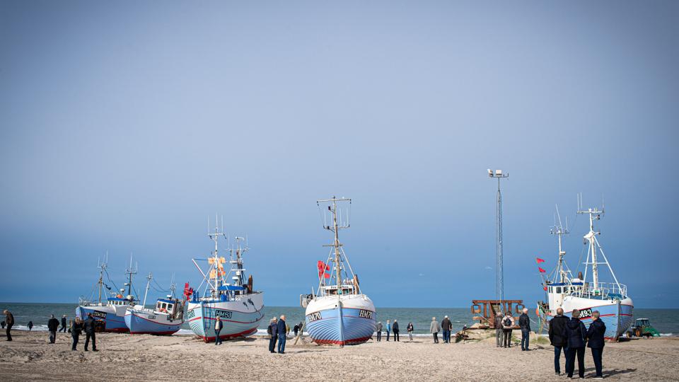 Fiskerne i Thorup Strand er endnu ikke tilfredse, før de har et kontrolpunkt skrevet ned sort på hvidt. Foto: Arkivfoto: Bente Poder