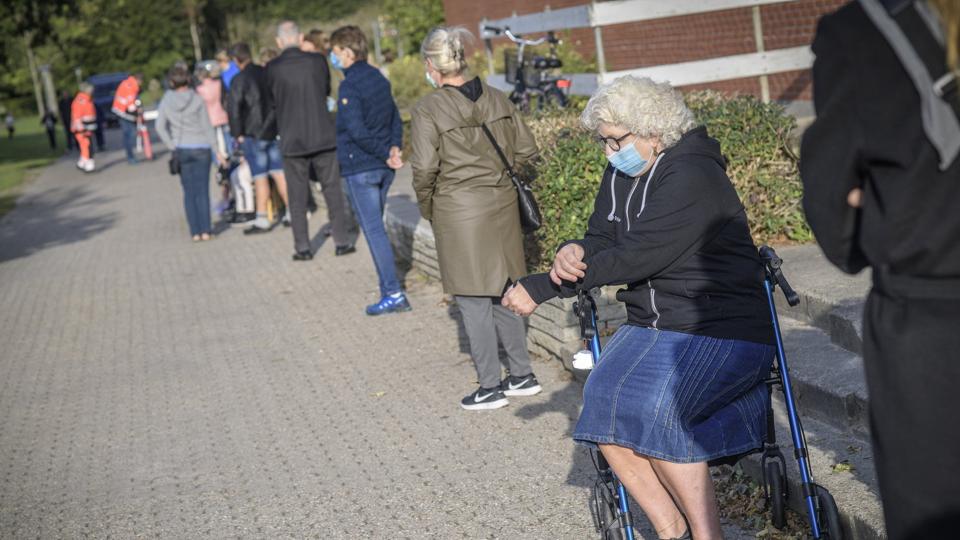 Massiv testindsats for at få smittetallet ned i Dronninglundområdet giver nu gode resultater. Arkivfoto: Martin Damgård