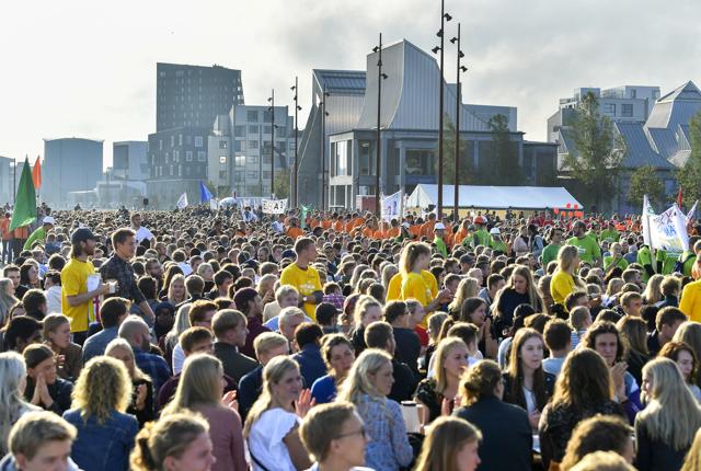 Aalborg Universitet er klar til at byde over 4000 nye studerende velkommen i år. Arkivfoto: Michael Koch
