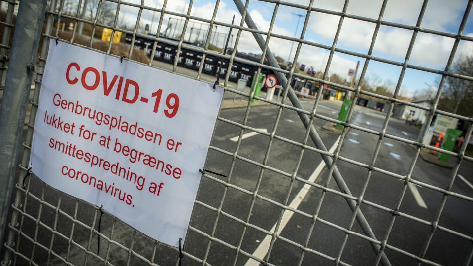 Siden 11. marts har genbrugspladserne i Nordjylland - og hele Danmark - været lukket land for private. Foto: Martin Damgård