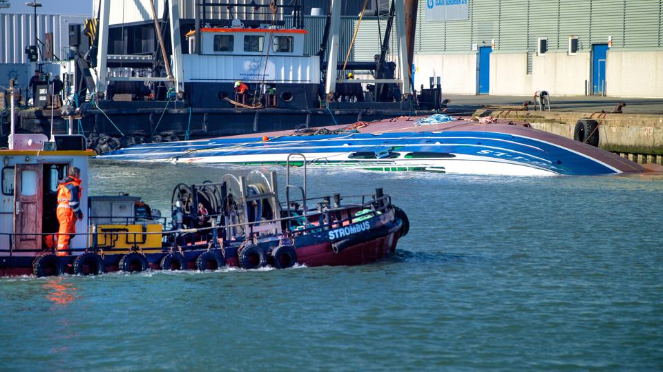 Det norske fiskerfartøj ligger nu i Hirtshals. Foto: Torben Hansen