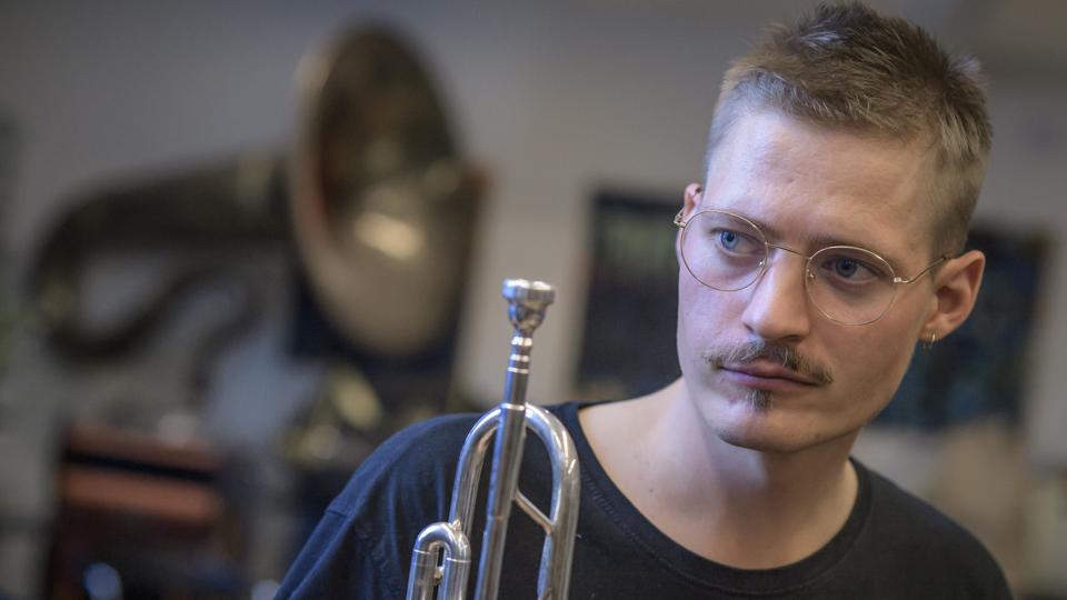 Erik Lunde Michaelsen er ny formand for musikforeningen Meutiviti. Arkivfoto: Martin Damgård