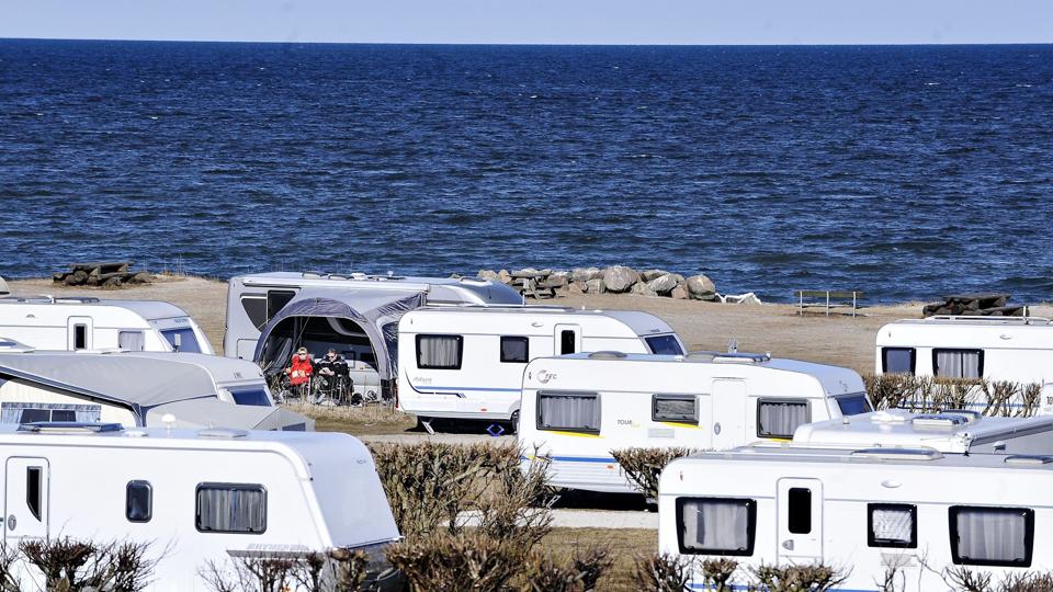 De udenlandske turister er vendt tilbage til de nordjyske campingpladser.  <i>Arkivfoto: Bent Bach</i>