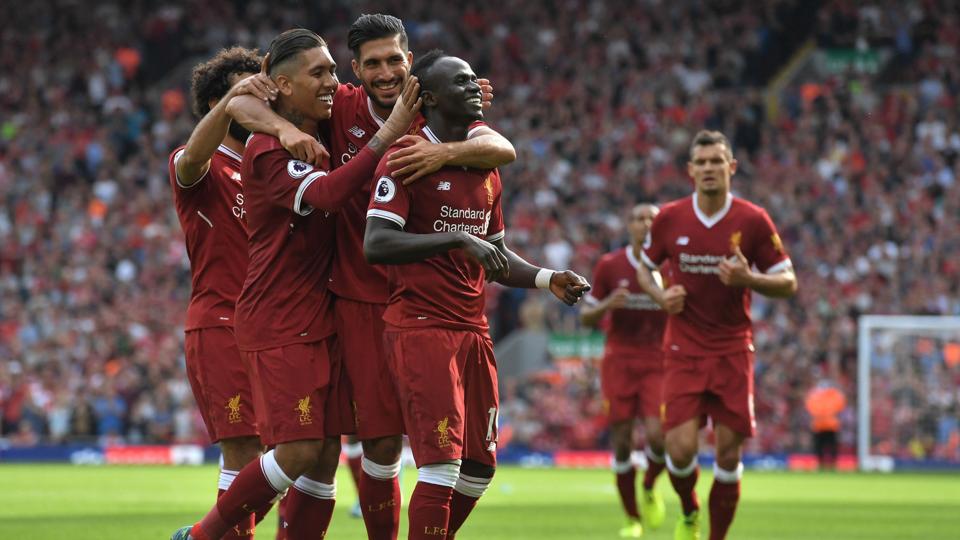 Liverpool styrede sikkert mod klubbens første engelske mesterskab siden 1990, da coronakrisen lagde sig tungt over al livesport og slukkede signalet på tv-kanalerne. Arkivfoto: Ritzau Scanpix