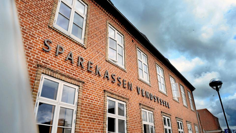 Hovedkontoret for det nye pengeinstitut vil komme til at ligge i sparekassen nuværende hovedkontor i Vrå. Arkivfoto