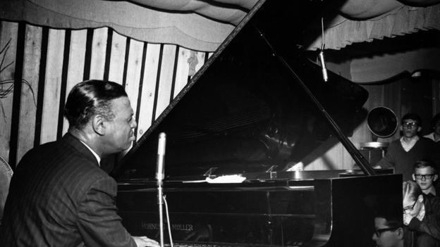 Earl Hines i Barakken. Foto: Per Leerberg