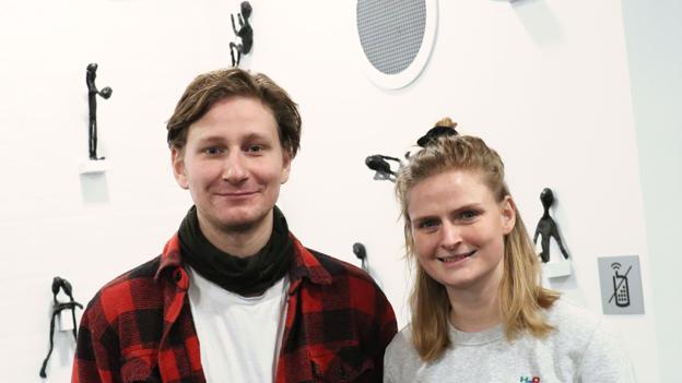 Engelsklærer Andreas Hosbond og dansklærer Heidi Lund Pedersen har mærket begejstring hos eleverne under arbejdet med de forskellige medieprojekter.