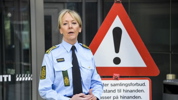 Anne Marie Roum Svendsen, politidirektør ved Nordjyllands Politi siger, at nordjyderne har opført sig eksemplarisk indtil nu. Men det gode vejr kan blive en udfordring. Især hvis man sidder i en studielejlighed på 32 kvadratmeter.  Foto: Peter Mørk <i>Peter Mørk</i>