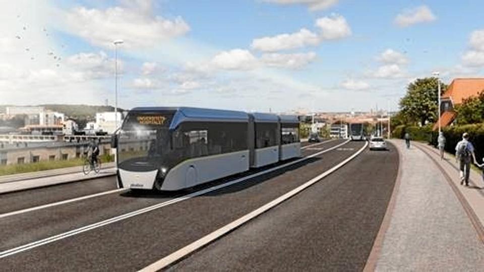 Aalborg Kommune investerer i forbindelse med Plusbus stort i standere til rejsekortet, selvom det er en løsning, der er på vej ud. Illustration: Plusbus