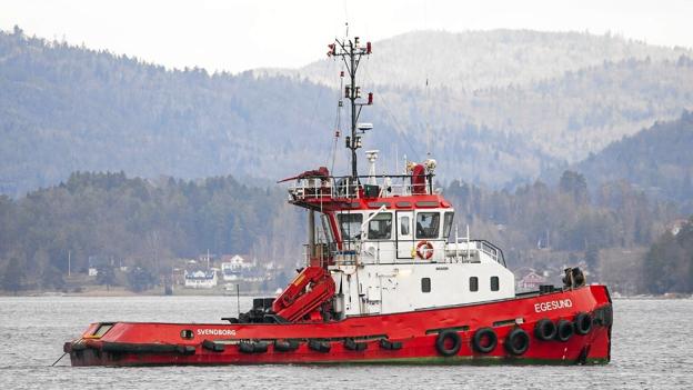 Ups: Nyt norsk fiskefartøj ligger med bunden i vejret ud for Hanstholm