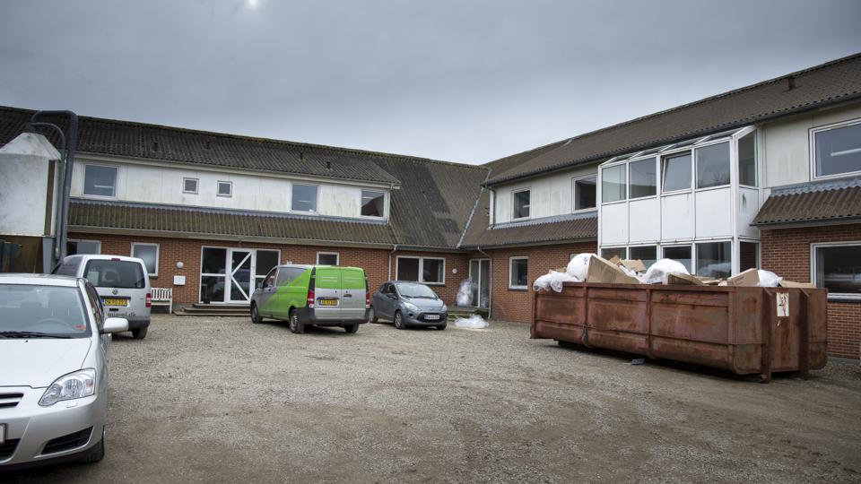 Rovvig Efterskole, da den i 2016 var ved at blive indrettet til asylcenter under Udlændingestyrelsen.Arkivfoto: Bo Lehm