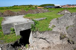 Overraskelse gemt i jorden: Søgte spor fra oldtiden, men fandt tysk bunker i stedet