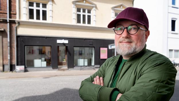 Lars Bonde, indehaver af VÆG - Contemporary Art Gallery. Foto: Torben Hansen