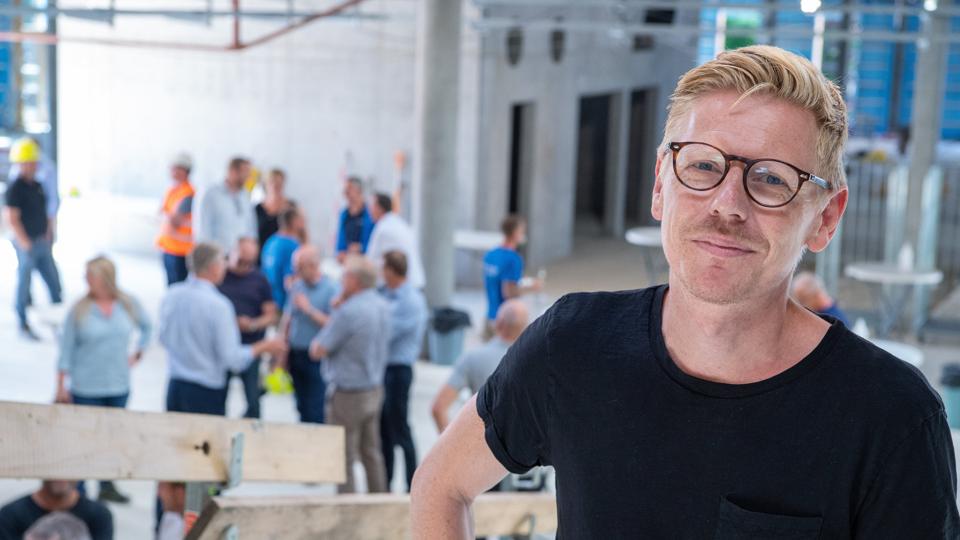 Arkitekt Martin Gertsen har været med til udvikle projektet, som vandt arkitektkonkurrencen i 2016