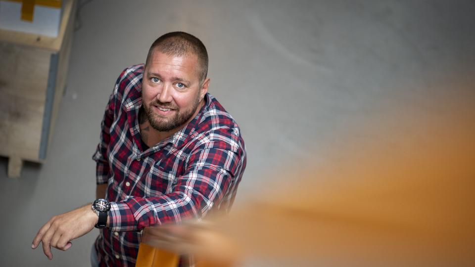 Mads Claudi, direktør, Moretv, vil kæmpe mod de store kabel-tv selskaber. Foto: Mette Nielsen <i>Mette Nielsen</i>