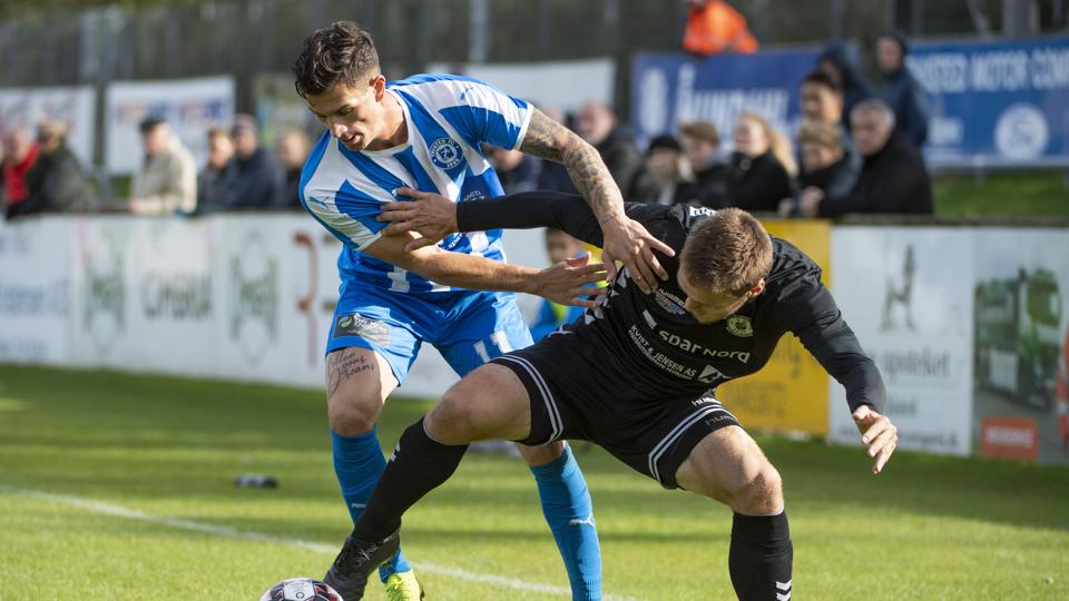 Økonomisk befinder Thisted og Vejgaard sig i to vidt forskellige lejre. Fælles for dem begge er dog, at de holder skindet på næsen. Arkivfoto: Peter Mørk <i>Foto: Peter Mørk</i>