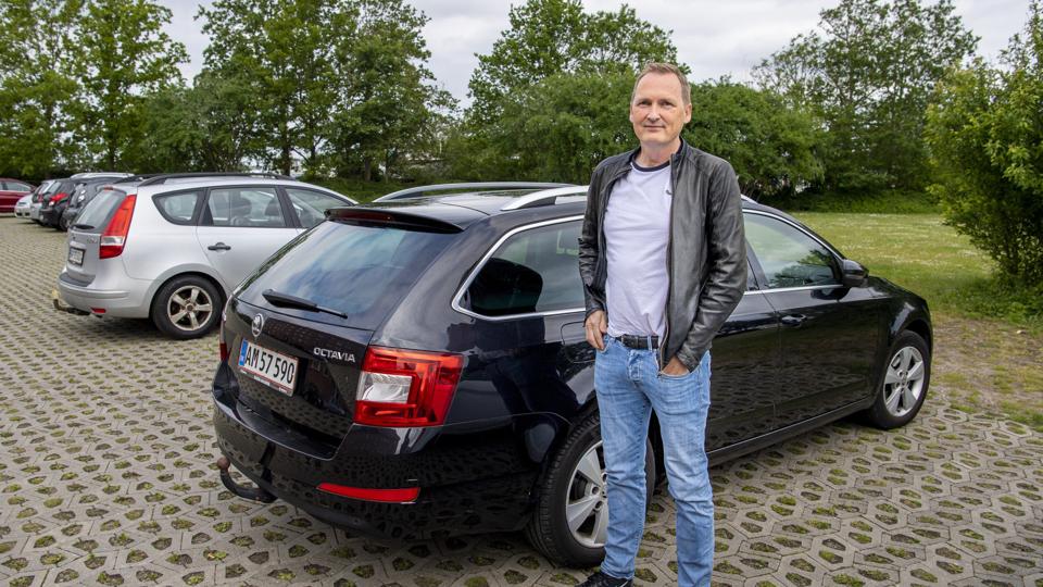 Thomas Nørkær fik ophævet en p-afgift i fogedretten, og efter kendelsen får et stort antal bilister måske penge retur. Foto: Kim dahl Hansen