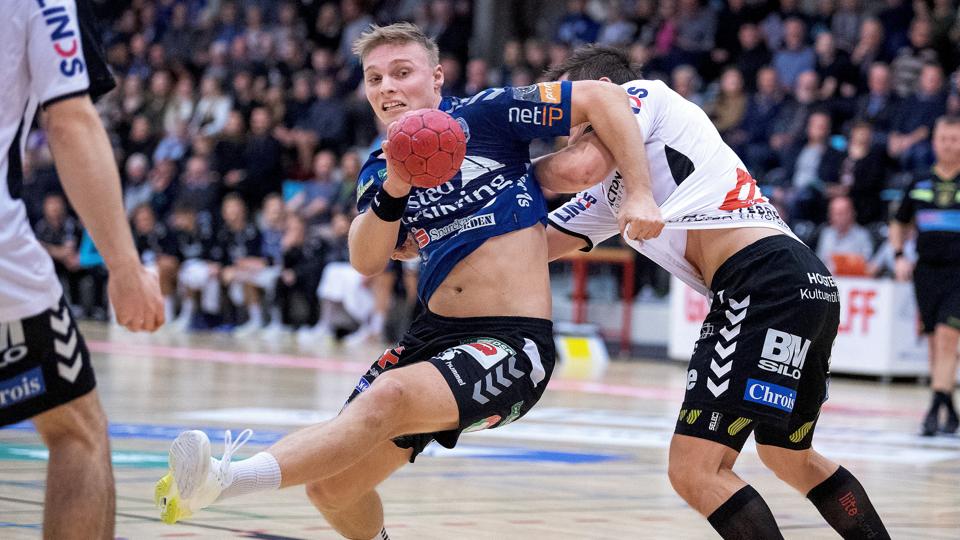 Emil Bergholt ser frem til at få chancen for at vaske pletten fra midtuge-blamagen i Holstebro af. Arkivfoto: Lars Pauli <i>Foto: Lars Pauli</i>