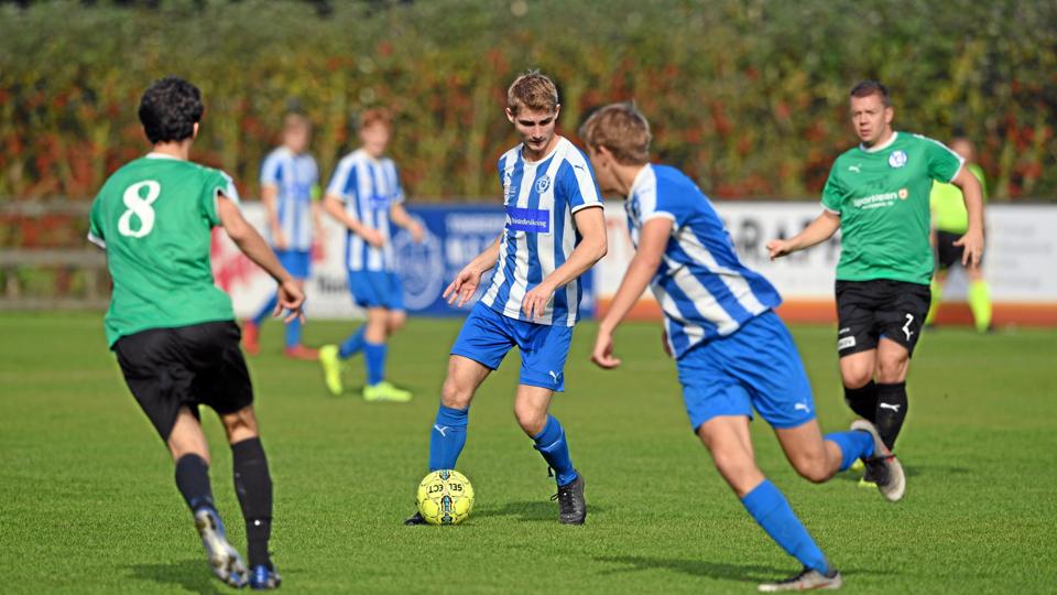 Et skadesramt Thisted FC-mandskab leverede en præstation, som de sent vil glemme, da de vandt over Løgstør.Arkivfoto: Mette Nielsen