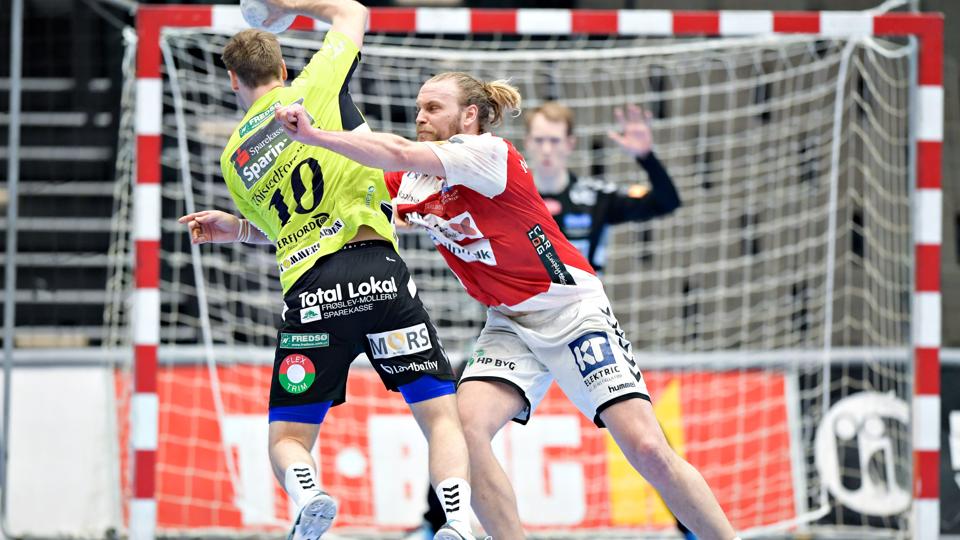 Aalborg Håndbold fik has på Mors-Thy efter pausen. Foto: Bente Poder