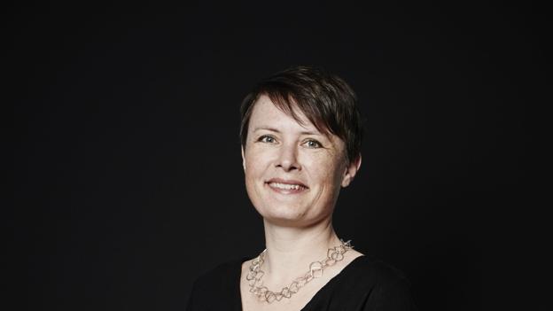 Line Marie Bruun Jespersen, lektor på Art and Technology, AAU. Foto: Svenn Hjartarson