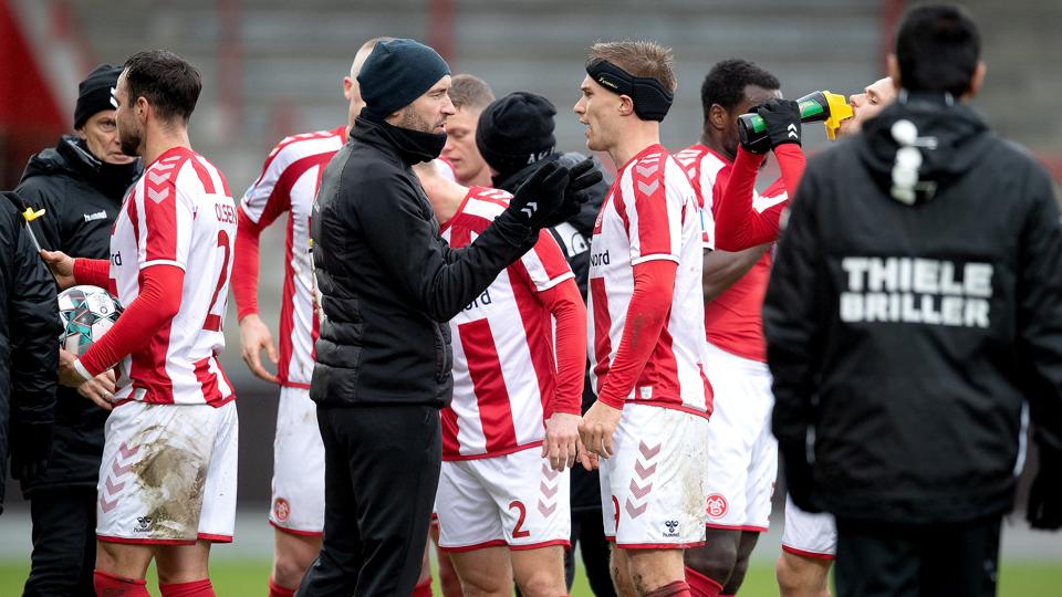 AaB er stadig ramt af en del skader - forud for fredagens superligakamp. Arkivfoto: Lars Pauli <i>Foto: Lars Pauli</i>
